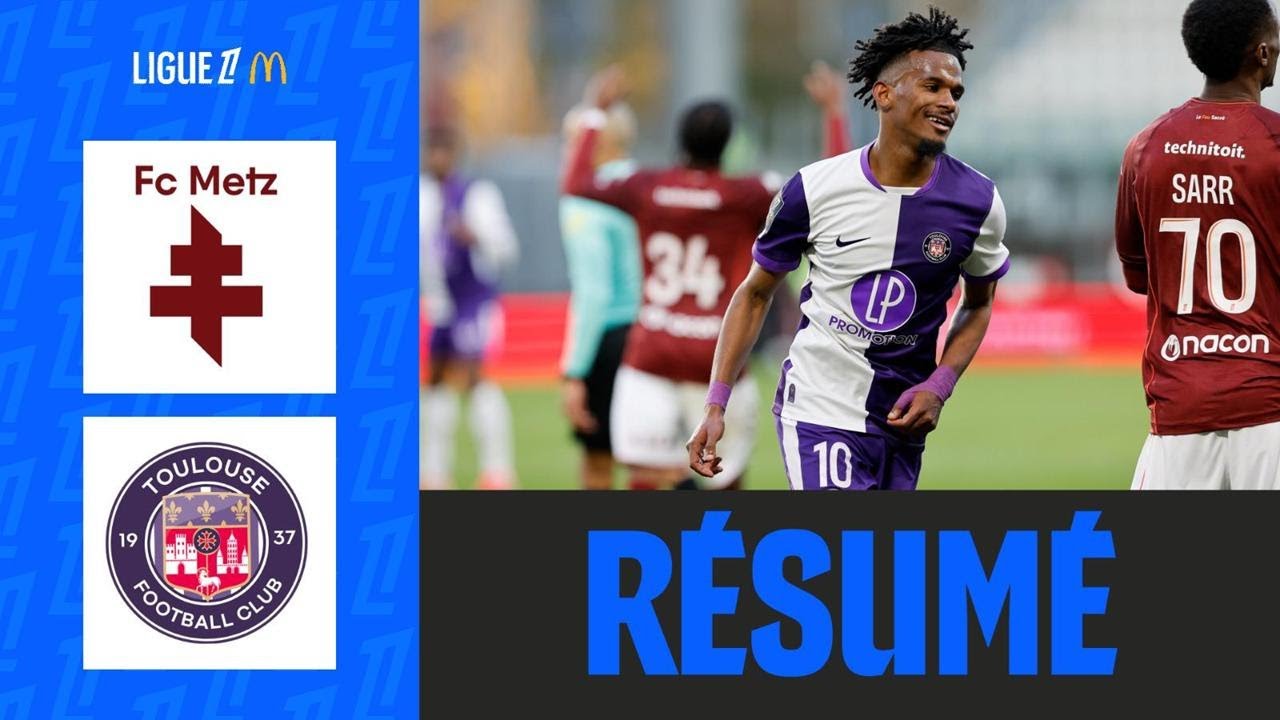 Metz vs Toulouse Highlights