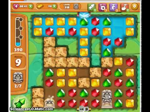 Diamond digger saga level 318 3 stars no boosts