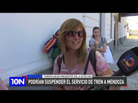 Podrían suspender el tren de Retiro a Mendoza