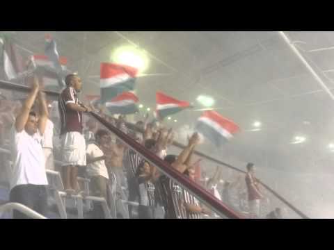 "Flu x Huachipato - Legião Tricolor" Barra: Movimento Popular Legião Tricolor &bull; Club: Fluminense