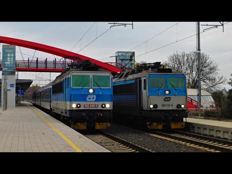 Vlaky - Esa 362/363 - Karlovy Vary - Listopad 2019