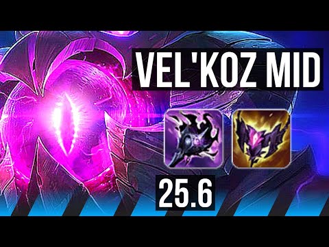 VEL'KOZ vs TALIYAH (MID) | Legendary | EUW Diamond | 25.6