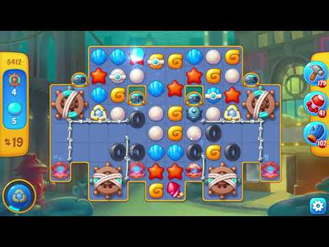 Fishdom 5412 Level - NO BooSTERS