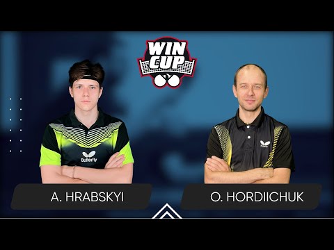 15:00 Andrii Hrabskyi - Oleksandr Hordiichuk 30.10.2024 WINCUP Master. TABLE 1