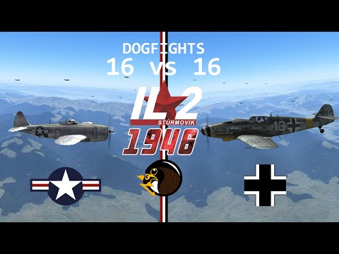 IL-2 1946 | Quick-Missions | 16 vs. 16 - Luftwaffe vs. USAAF