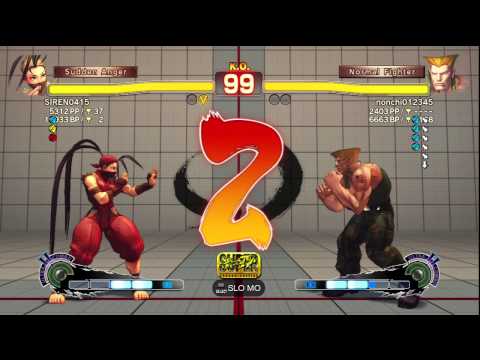 SIREN0415 [Ibuki] vs. nonchi012345 [Guile] | SSF4 AE