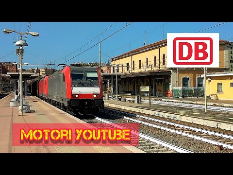 E483 DB, Akiem, ed E494 CFI per l'MRS Chiasso Smistamento - Roma Smistamento