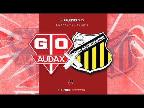 OSASCO AUDAX x GRÊMIO NOVORIZONTINO  - PAULISTA 2024 SUB 15 - RODADA 11 - FASE 2