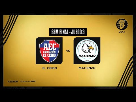 LIGA CORDOBESA ''A'' - SEMI - JUEGO 3 - EL CEIBO vs MATIENZO -16/11/2025
