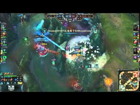 Snakes Baka Karthus VS SHR Corn Vladimir Game 1 Highlights   2015 Spring LPL W11D2   YouTube