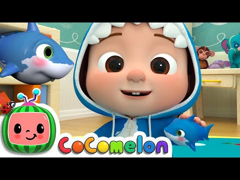 Baby Shark Song (Hide and Seek) | CoComelon Nursery Rhymes & Kids Songs
