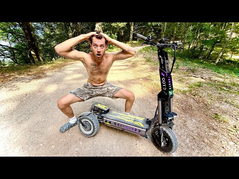 Außergewöhnlicher RIESEN ELEKTRO ROLLER mit 3 Rädern im TEST! (OOTD T30)