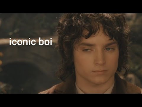 frodo baggins being iconic for 1 minute straight