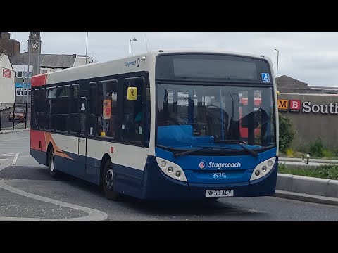 Stagecoach Busways: MAN 14.240 ADL Enviro200 39713/NK58 AGY on the 18