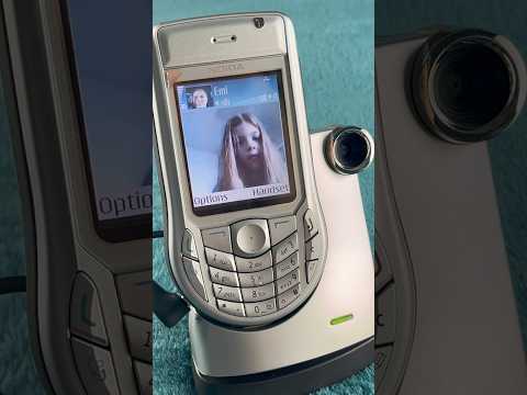 Video call from 2005. Nokia PT-8 with 6630 model #nokia #symbian