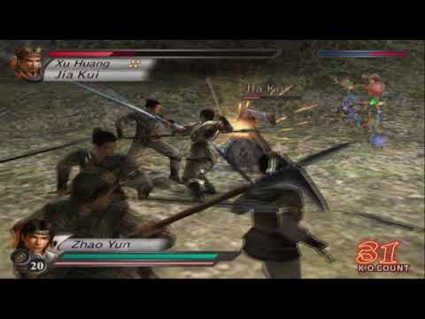 Dynasty Warriors 4 (PS2) walkthrough - Shu - Battle of Jie Ting