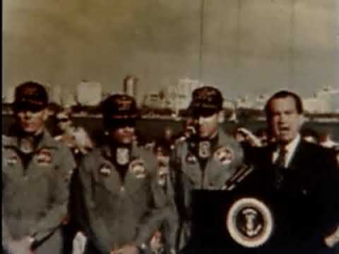 Apollo 13 Crew with President Richard Nixon