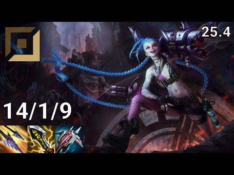 Jinx ADC vs Sivir - EUW Master | Patch 25.4