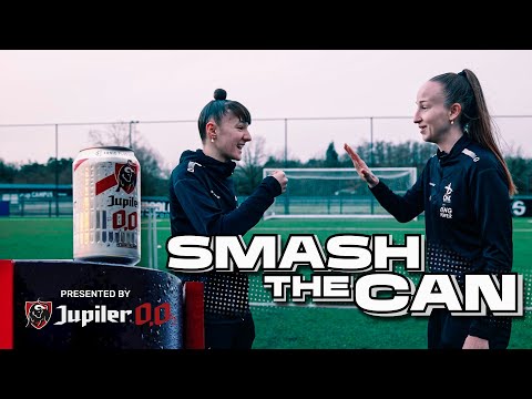 Sari Kees & Zenia Mertens ⚪⚪ SMASH THE CAN