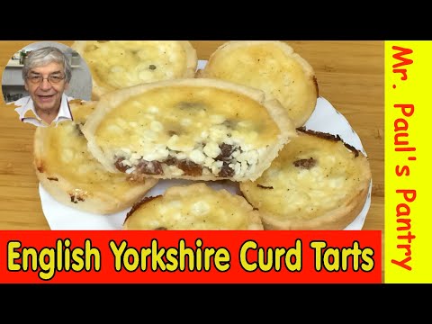 English Yorkshire Curd Tarts