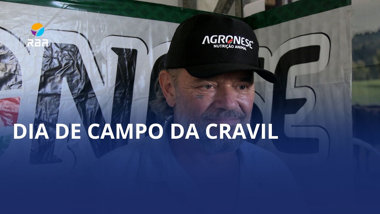 Richard Rasmussen agita o Dia de Campo da Cravil