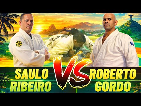 Saulo Ribeiro vs Roberto Gordo Jiu Jitsu Match | Worlds 2002