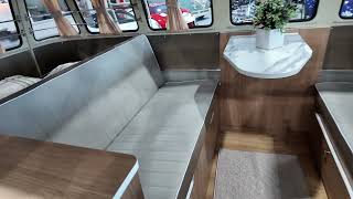 1974 Volkswagen Type 2 Kombi 23-Window Samba Conversion Interior Tour 2