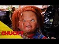 Chucky Gets Put In The Garbage