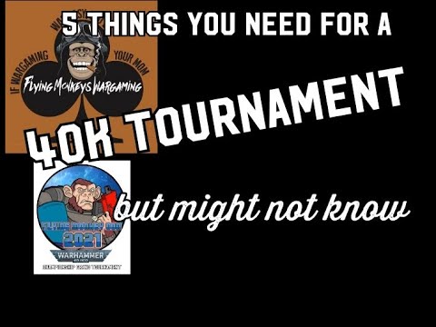 5 THINGS YOU MIGHT NEED AT A WARHAMMER 40K TOURNAMENT BUT DIDN'T KNOW OR THINK ABOUT
