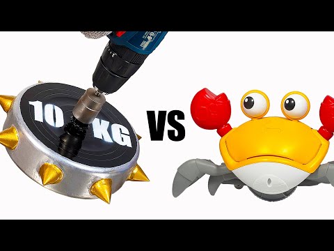 10KG Brutal Beyblade VS Electric Toys! #2