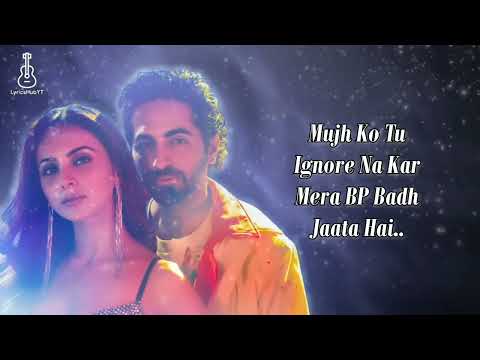 Mera Dil Dhak Dhak Karta Hain (LYRICS) - Doctor G | Raj Barman | Rakul Preet Singh