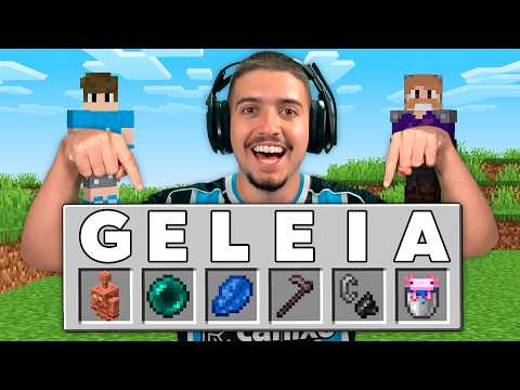 O MEU NOME decide os itens que posso usar no Minecraft