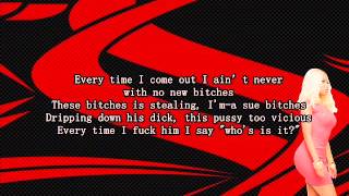 Young Thug - Danny Glover (Remix) ft Nicki Minaj (Lyrics)