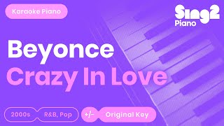 Crazy In Love (Piano Karaoke demo - Fifty Shades version) Beyonce