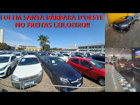 MOSTREI O PATIO DO FREITAS LEILOEIRO EM DIAS ESPECIAIS DE SÁBADO! EM SANTA BÁRBARA D'OESTE - SP