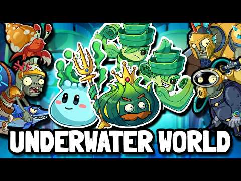 The Underwater World is HERE! | PvZ2 Chinese Version