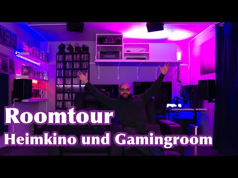 Roomtour durch mein Heimkino und meinen Gamingraum + Realtalk
