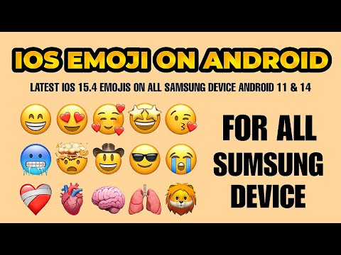 iOS Emojis On Android Samsung | iOS 15.4 EMOJIS on Samsung 🔥