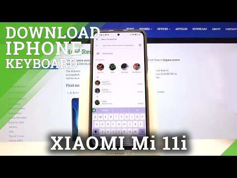 How to Install iPhone Keyboard on XIAOMI Mi 11i – Apply Green Apple Keyboard