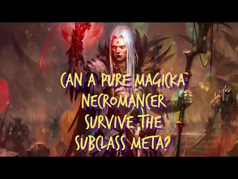 ESO PvP | Can a pure Magicka Necromancer survive the subclass meta? | Magcro gameplay Vol 7 | U48