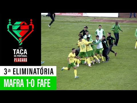 Taça de Portugal Placard: Mafra, Sduq 1 - 0 Ad Fafe