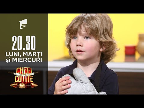 Filip Costișor, în bucătărie la doar cinci ani! Micul bucătar i-a cucerit pe chefi