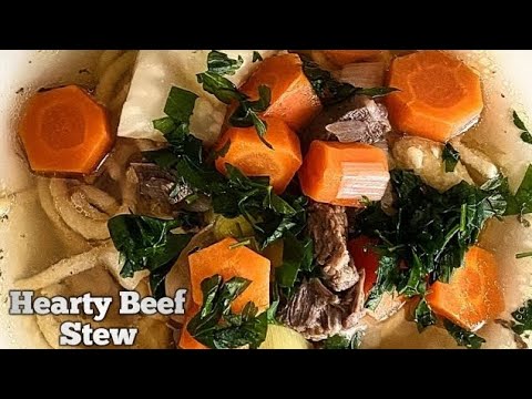 How to make Hearty Beef Stew.