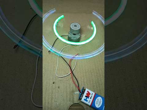 Simple DC motor project 😱#diy #experiment #project #power generator