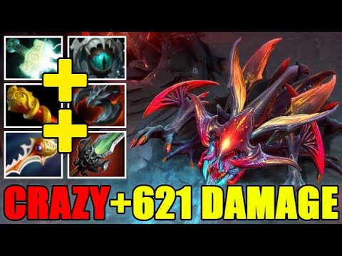 MIRACLE [Weaver] Extraordinary Super High Damage Destroy All Late Game Carry 7.27 Dota 2