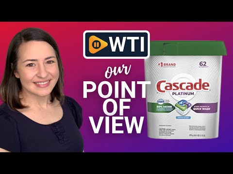Cascade Platinum Dishwasher Pods Detergent - WTI product video review