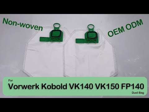 Replacement Vacuum Cleaner Dust Bags Compatible With Vorwerk Kobold VK140 VK150 FP140 Vacuum Parts