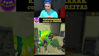 FREITAS FICOU SEM ACREDITAR😂! #freitas #freefire #freefirehighlights #freefireshorts #ff #ffshorts