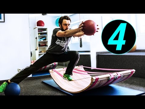 # 4 SKI | Funktionelles Training für Skifahrer aus der SLACK NUT® 4 Reihe