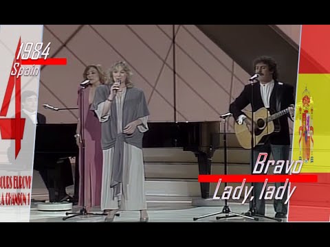 eurovision 1984 Spain 🇪🇸 Bravo - Lady, lady ᴴᴰ